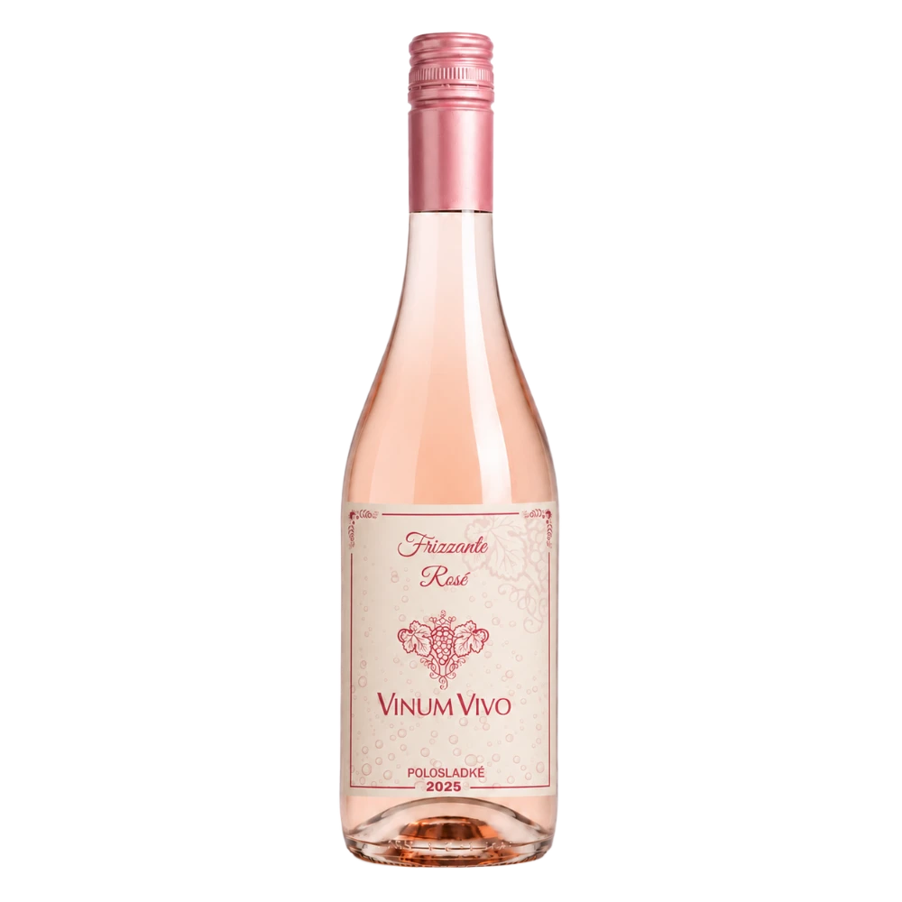 Frizzante rosé 2025 — fľaša vína Vinum Vivo